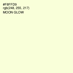 #F8FFD9 - Moon Glow Color Image